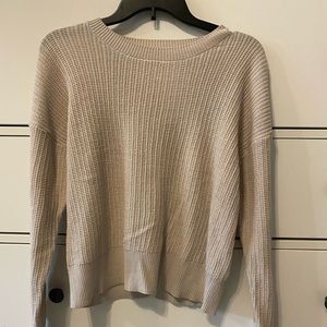 Pink Rose Beige Sweater
